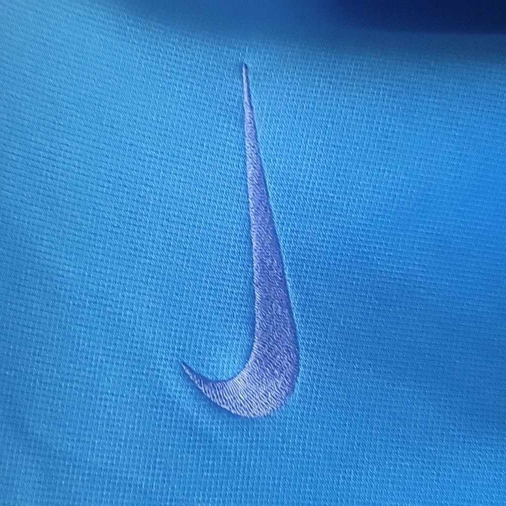 Nike hoodie blue size large